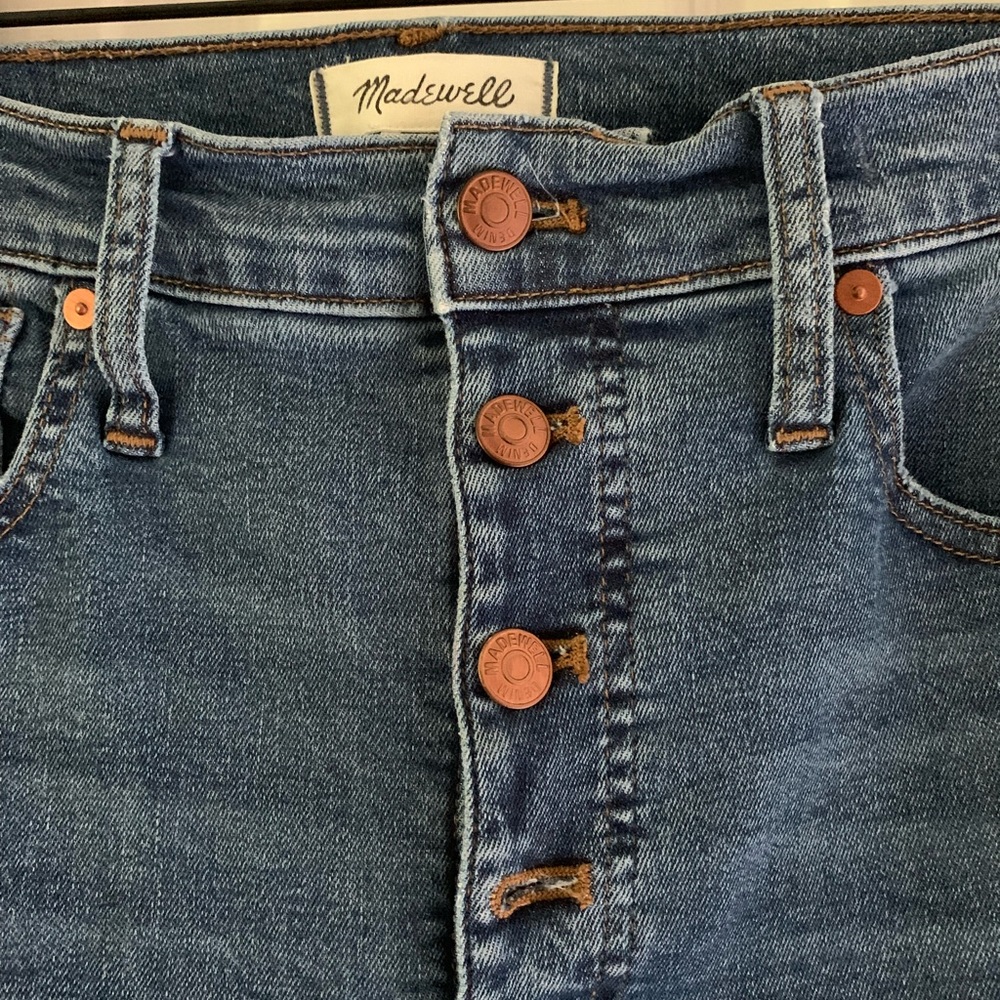 Madewell 10” High Rise Skinny